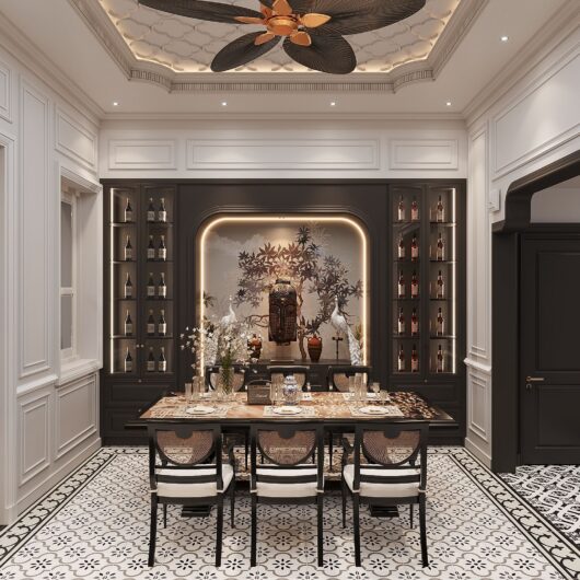 HANOI SHOWROOM – 1st Floor – Indochine Style