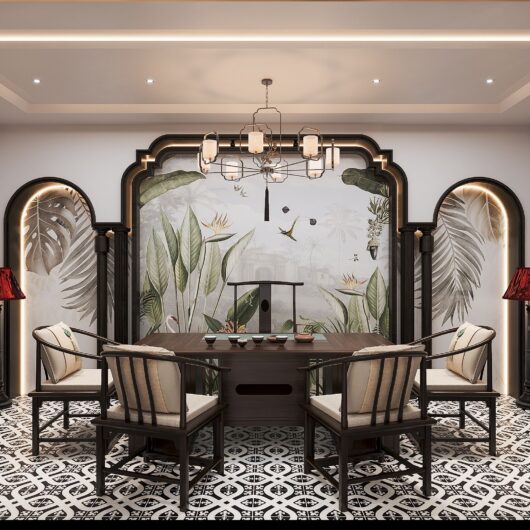 HANOI SHOWROOM – 1st Floor – Indochine Style