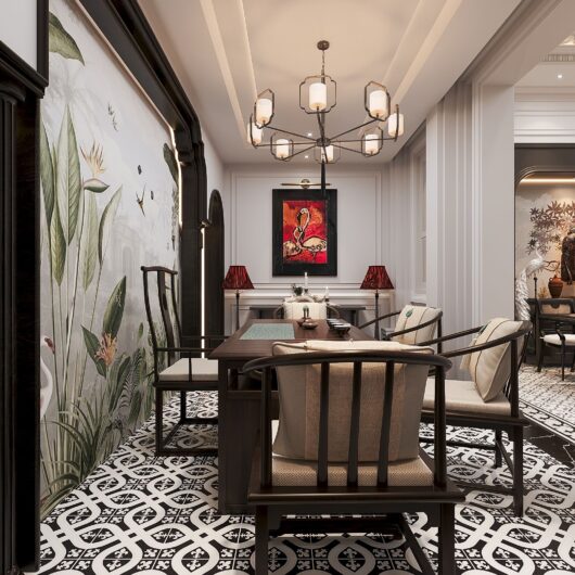 HANOI SHOWROOM – 1st Floor – Indochine Style