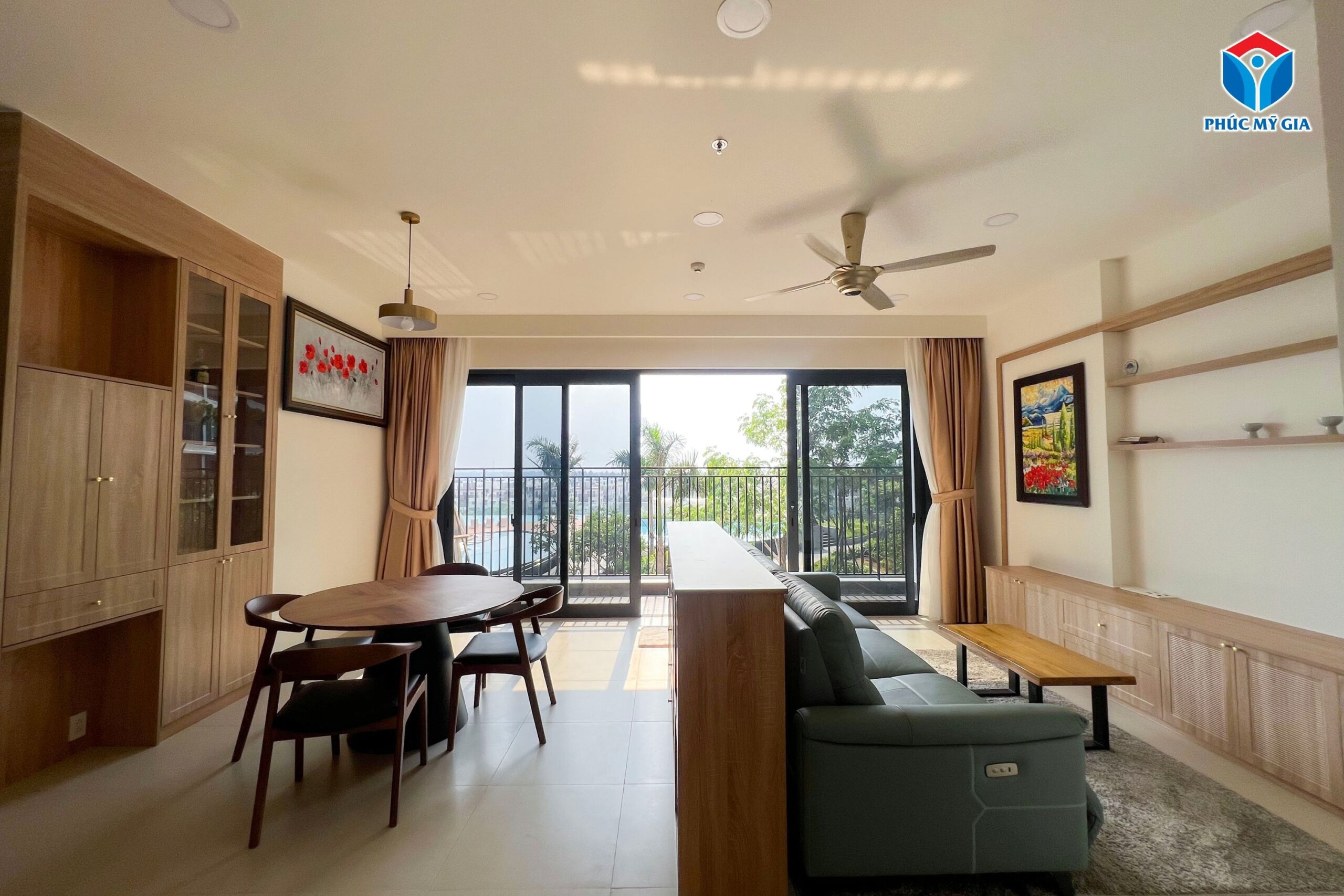 2-Bedroom Apartment with Japandi Style