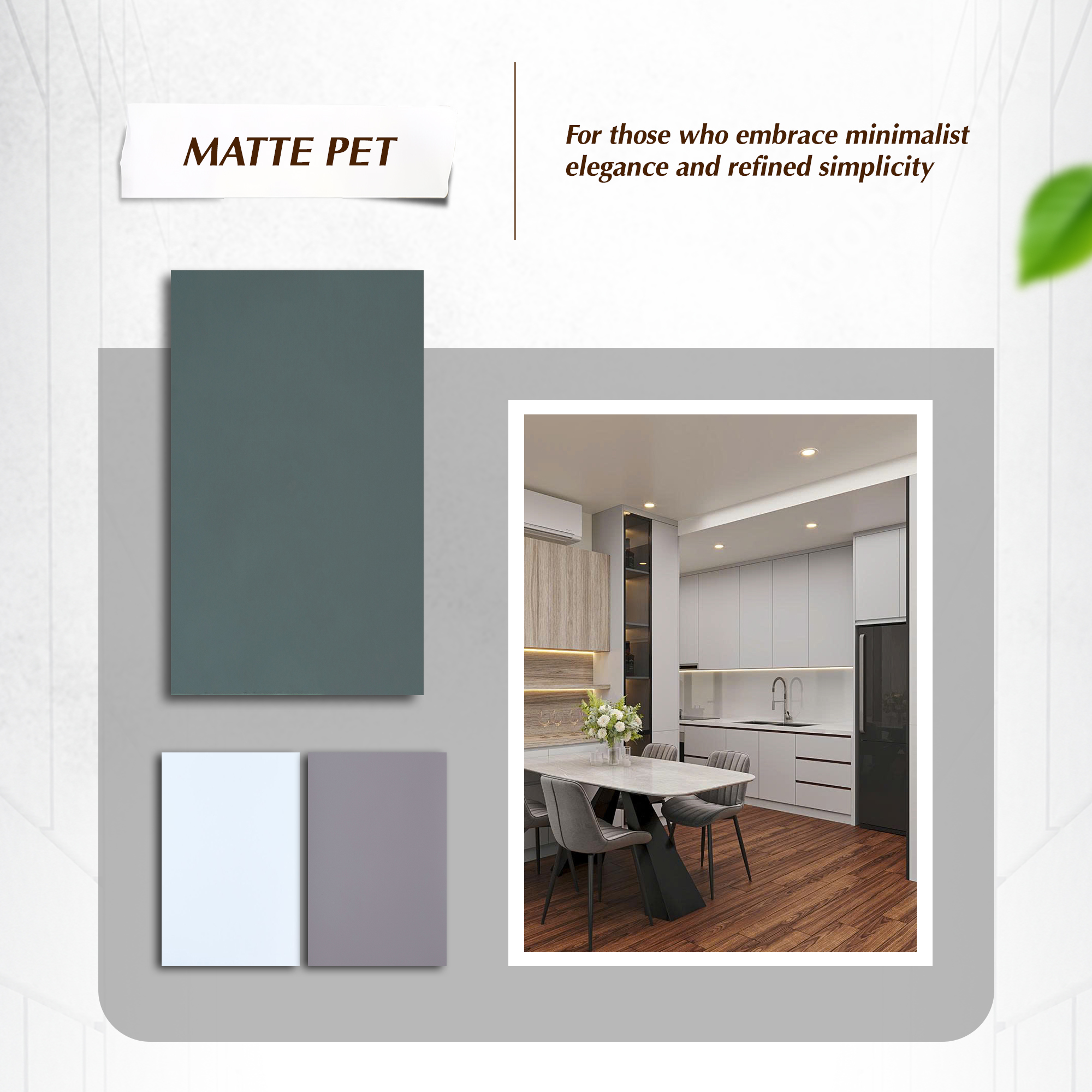 Matte PET Surface